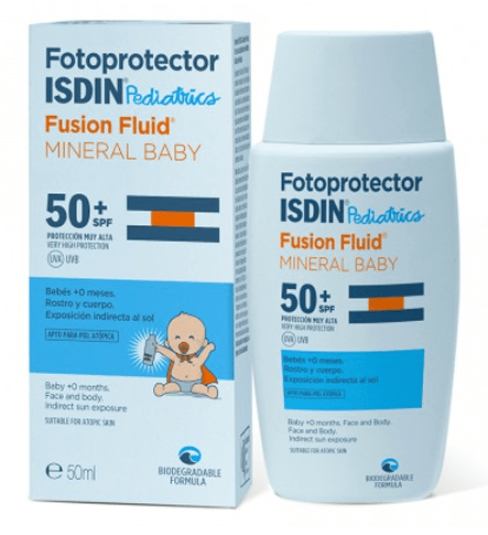 Fotoprotector Isdin Mineral baby 50+